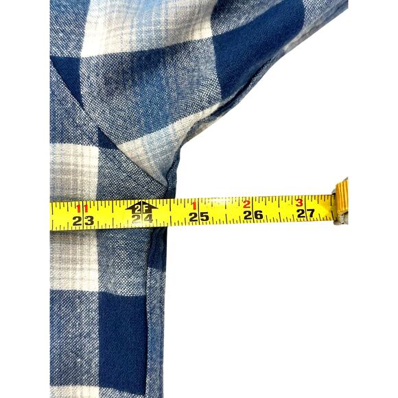 PENDLETON 'Maverick' Merino 100% Wool Plaid Shirt Button Pockets-Men's Size L - Picture 6 of 9